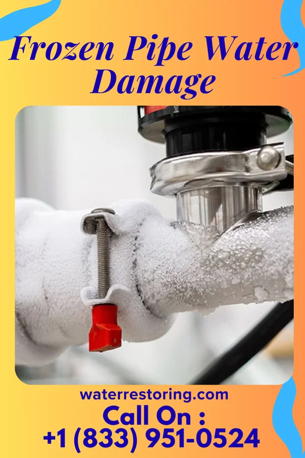 Frozen Pipe Water Damage in Bally, PA
